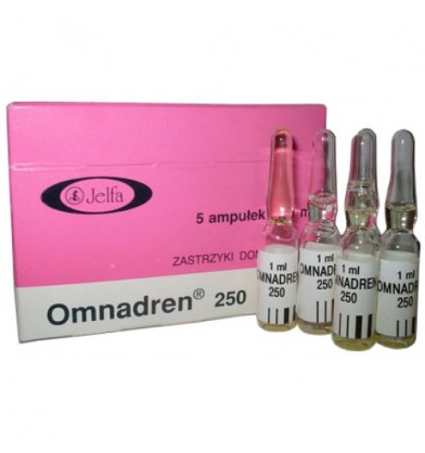 Omnadren 250 Jelfa, 250 mg / 1 ml, 1 amp.