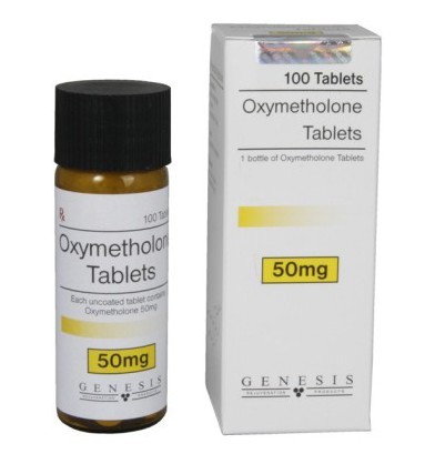 Oxymetholone Genesis, 100 tabs / 50 mg