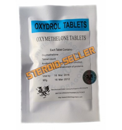 Oxydrol (Oxymetholone) British Dragon, 100 tabs / 50 mg
