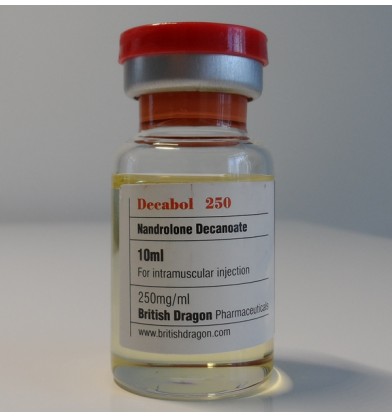 Decabol 250 (Nandrolone Decanoate) British Dragon, 250 mg / ml, 10 ml