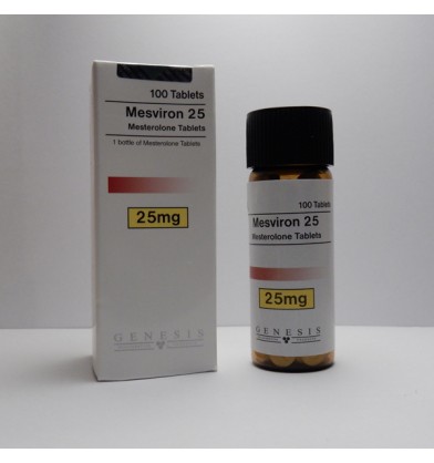 Mesviron 25 (mesterolone) Genesis, 100 tabs / 25mg