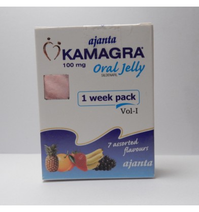 Kamagra Oral Jelly Pack 7 tabs x 100 mg