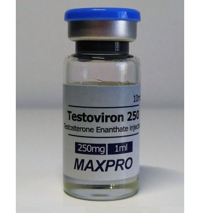 Testoviron 250, Testosterone enanthate, Max Pro, 250 mg/ml, 10 ml
